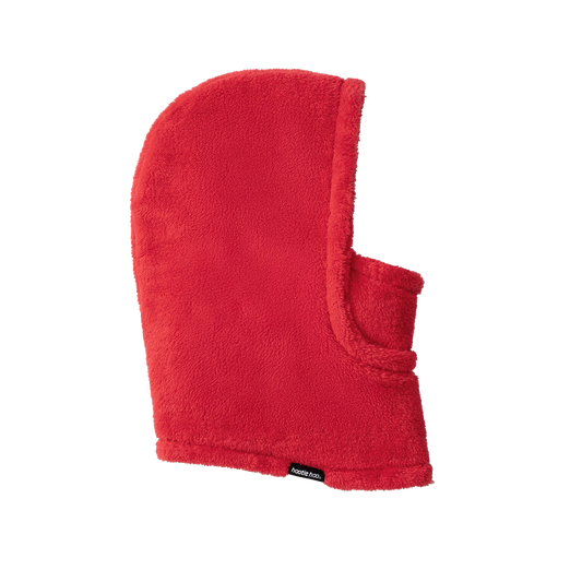 Kids Kozy Fleece Hood - True Red