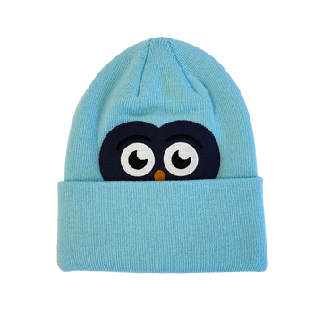 Kids Owlet Beanie - Turquoise