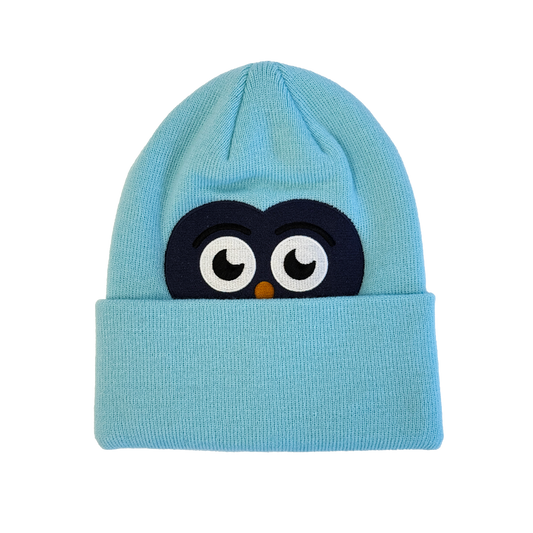 Kids Owlet Beanie - Turquoise