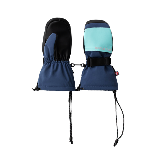 Kids Bearclaw Mittens - Sea Blue/Turquoise