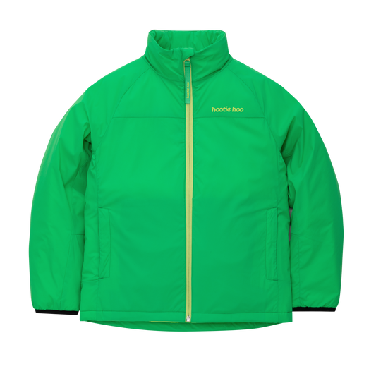 Kids Aurora Insulator Puffy Jacket - Toucan Green