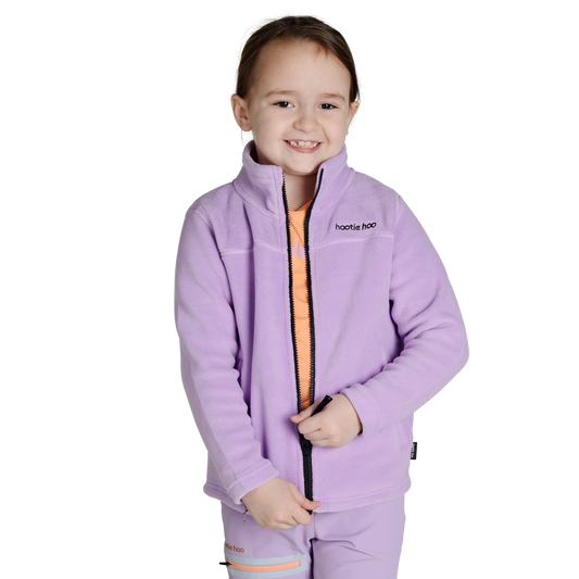 Kids Eyas Fleece Jacket - Lavender