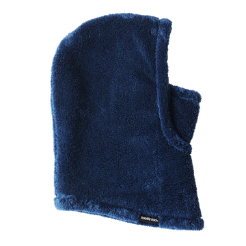 Kids Kozy Fleece Hood - Sea Blue