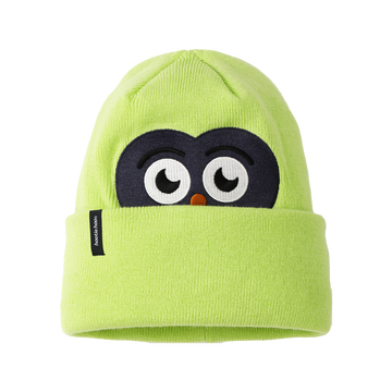 Kids Owlet Beanie - Lime
