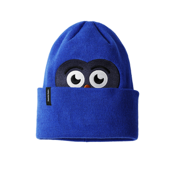 Kids Owlet Beanie - Vivid Blue