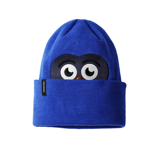Kids Owlet Beanie - Vivid Blue