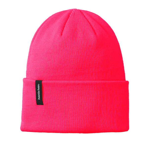 Kids EZ Beanie – Hot Pink | Soft, Warm, Stretchy Knit Winter Hat