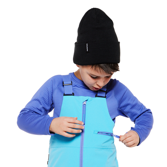 Kids EZ Beanie - Raven Black
