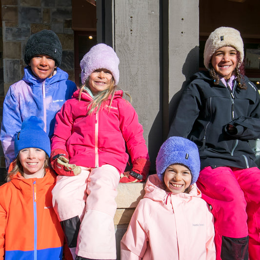 Kids Kozy Fleece Hat - Lavender