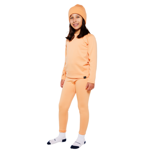 Kids Torrent Layering Fleece Set - Apricot