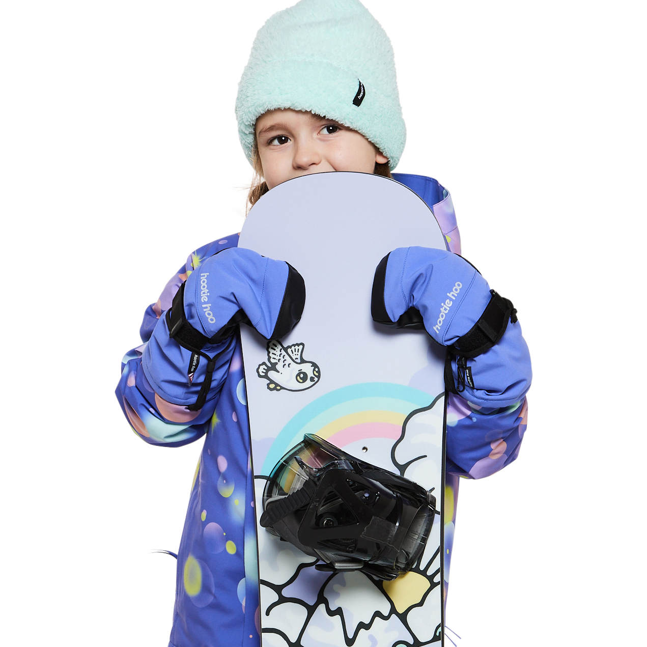 Kids Bearclaw Mittens - Blue Shadow