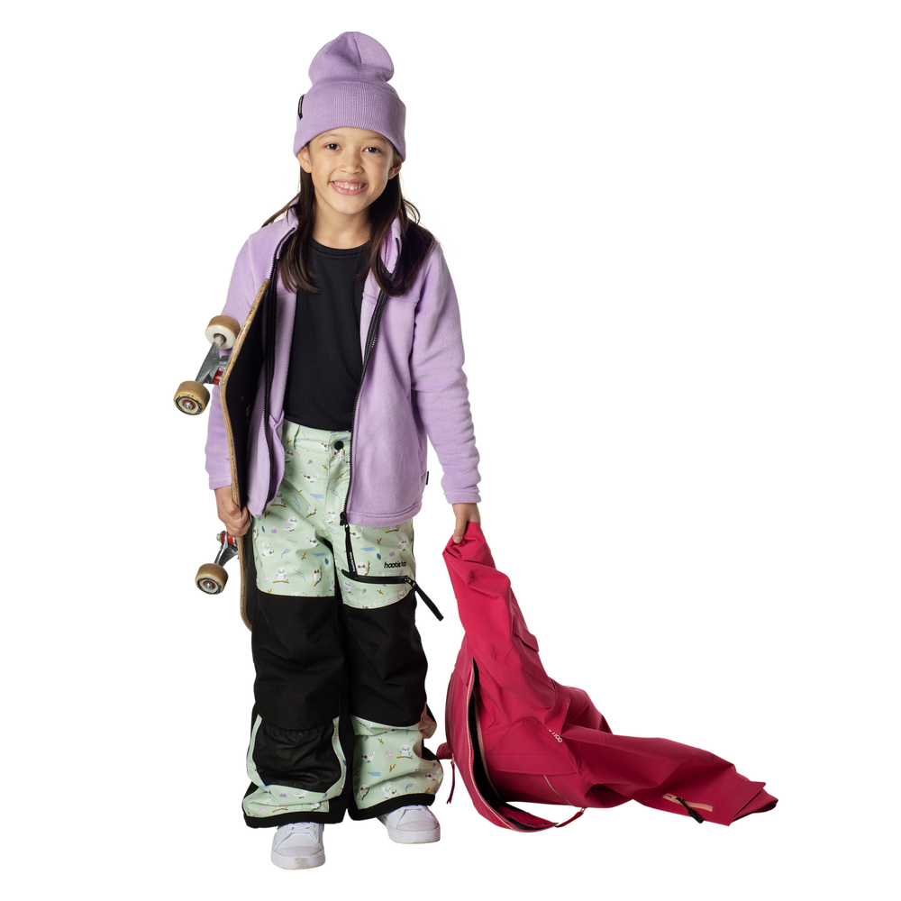 Kids Hayden Insulated Snow Pants - Gleam Snowy Owl