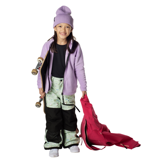 Kids Hayden Insulated Snow Pants - Gleam Snowy Owl