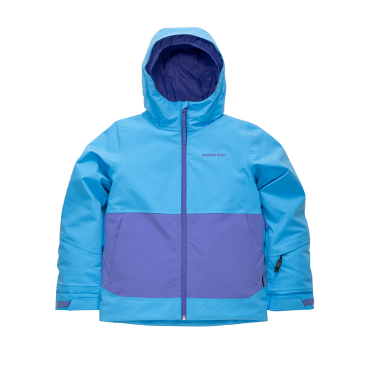 Kids Pinnakle Insulated Jacket - Cyan/Blue Shadow
