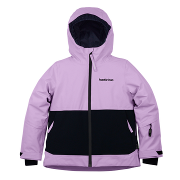 Kids Pinnakle Insulated Jacket - Lavender/Raven Black