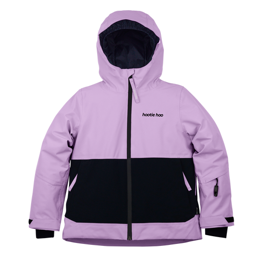 Kids Pinnakle Insulated Jacket - Lavender/Raven Black