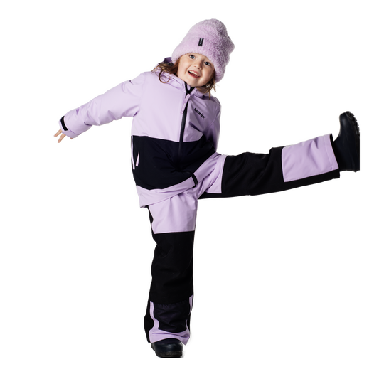 Kids Pinnakle Insulated Jacket - Lavender/Raven Black
