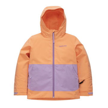 Kids Pinnakle Insulated Jacket - Apricot/Lavender