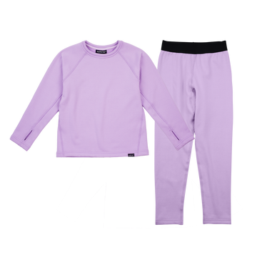 Kids Torrent Layering Fleece Set - Lavender