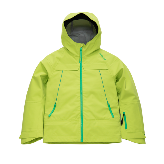 Kids Tiptop 3L Shell Jacket - Lime Punch