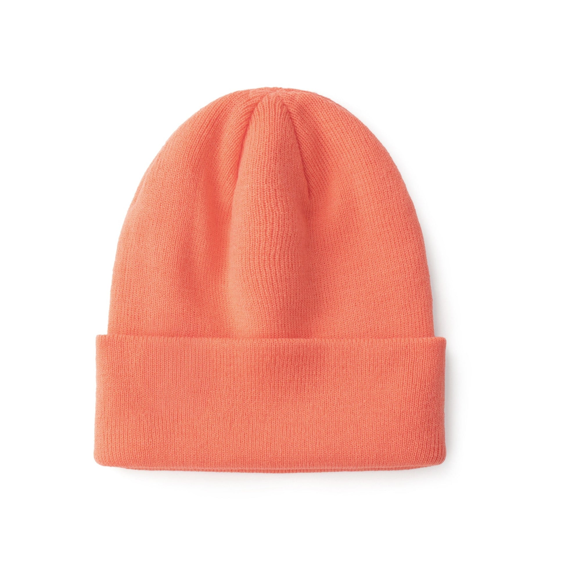 Hootie Hoo Kids EZ Beanie in Coral — flat lay