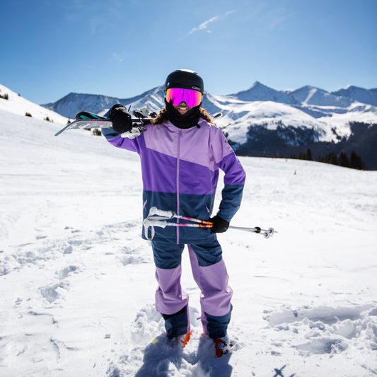 Kids Spruce Insulated Jacket - Lavender/Grape/Sea Blue