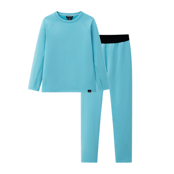Kids Torrent Layering Fleece Set - Turquoise
